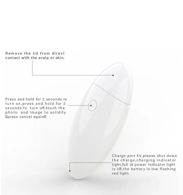 Factory direct supply wireless skin scalp analyzer hair follicle hair detector barber shop beauty salon care equipment