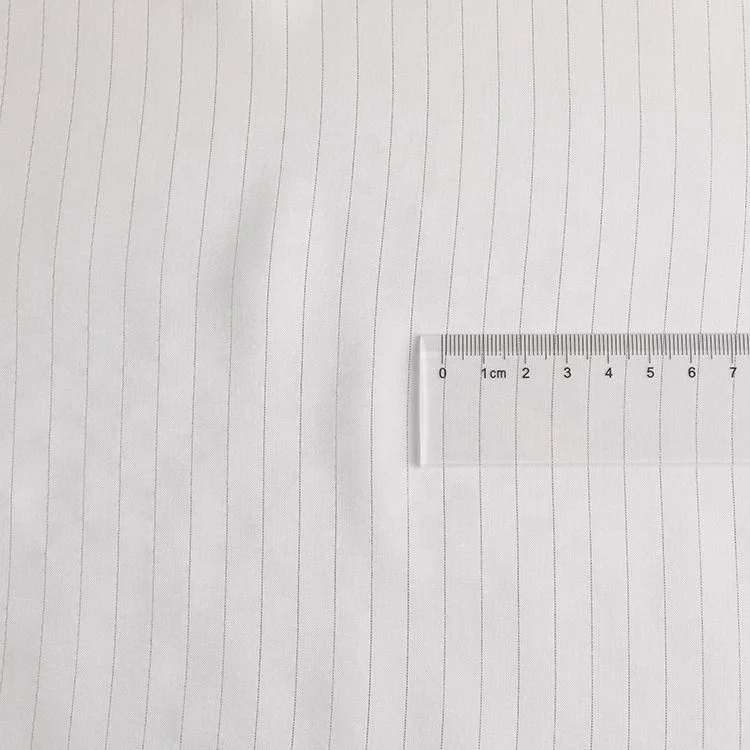 Hot Sale Swiss Voile Fabric 100% Cotton Jacquard Metallic Stripe Voile Swiss Cotton Voile Fabric