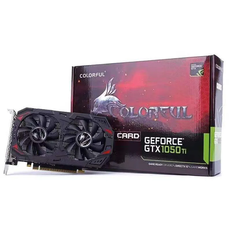 Colorful Geforce GTX 1050ti 1650 4GB V3 D6 D5  GDDR5 128BIT MAXSUM Gigabyte zotac galaxy 1050ti 1660ti 1650ti graphics card