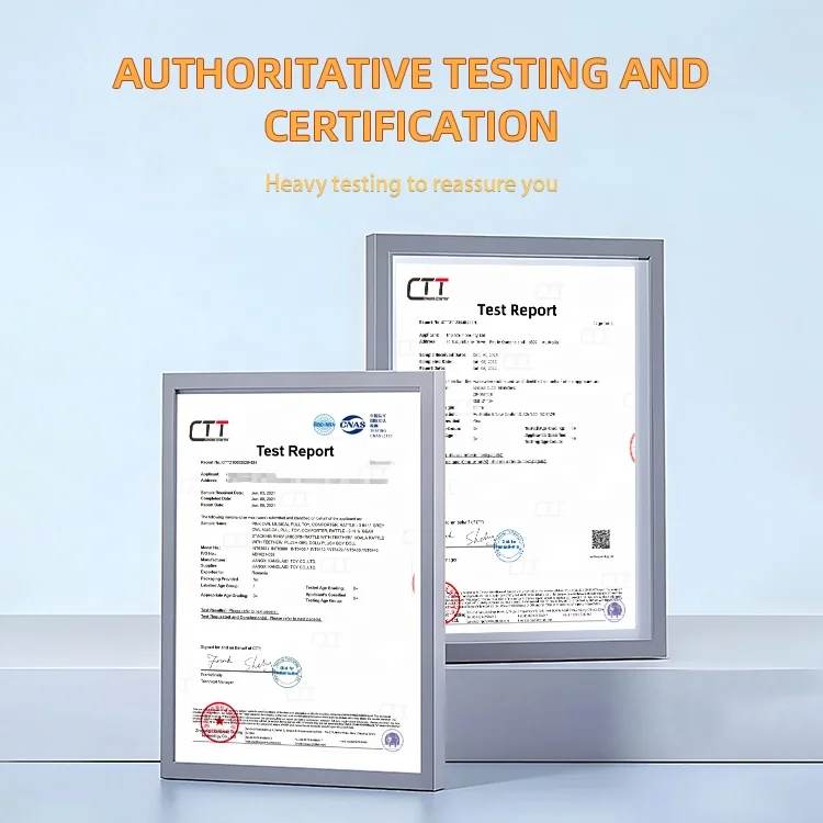 Newly Designed Unisex Plush Bear Rattle Toy Musical Sensory toy for baby toys 0-12 months plush baby rattle