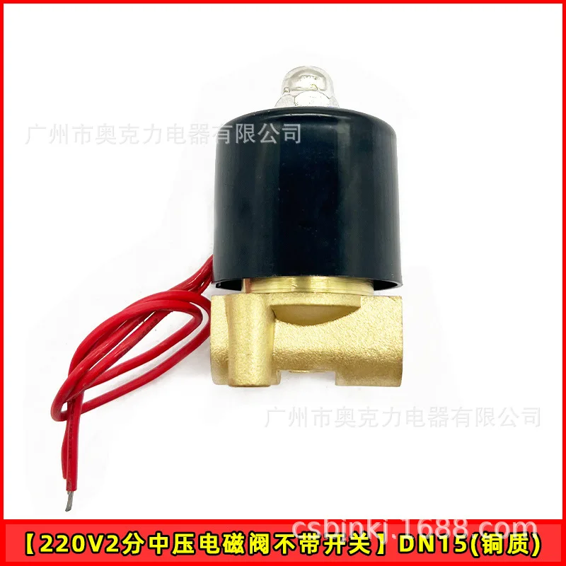 Dongba Electric 12V/24V/220V Solenoid Valve 6 Digital Control Switch Oil Air Valve 4 Minutes Normally Gas Water Heater Parts