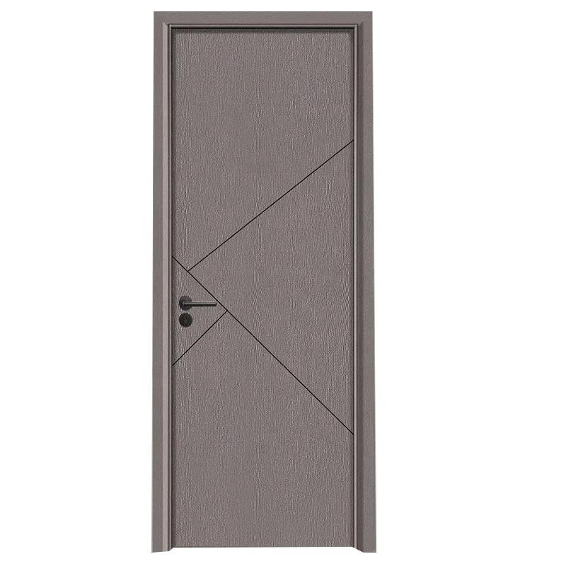 Hot Sale Internal Doors Wpc Doors Waterproof Pvc Solid Wood Interior Door