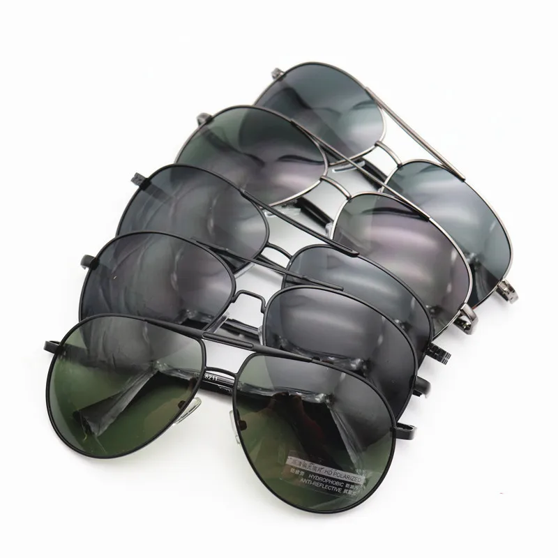 2022 New Trendy Mix Order Promotional High quality polarized sunglasses men luxury metal sunglasses UV400 in stock