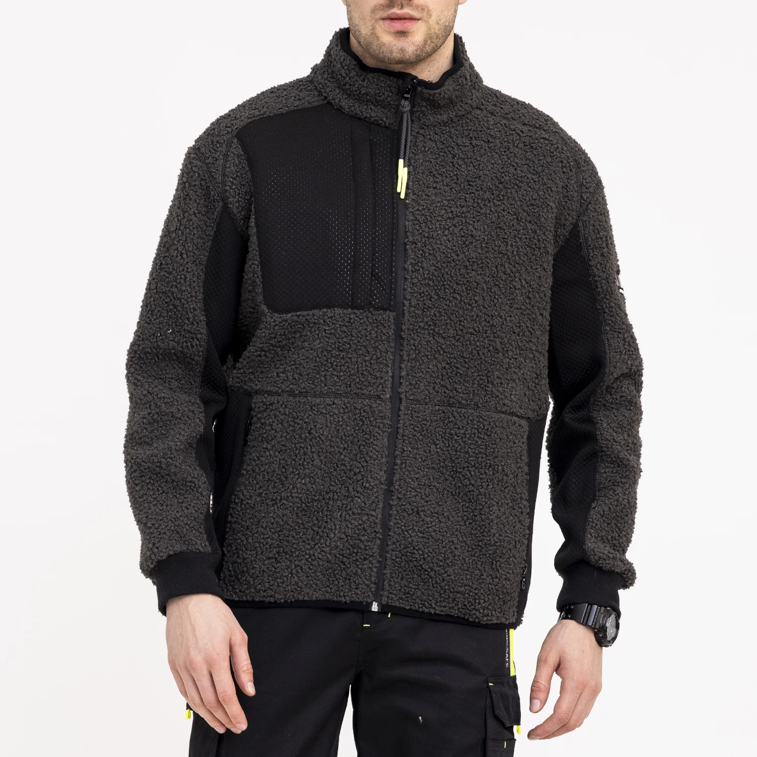 berber Fleece Winter Essential! Plush Fleece Zip-Up Jacket - Stylish and Cozy