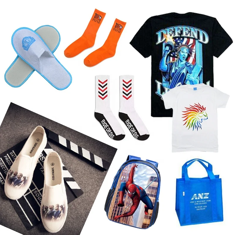 Double heads XP600 12 color channels canvas shoes Printer dtg printer for shoes Heat press machine