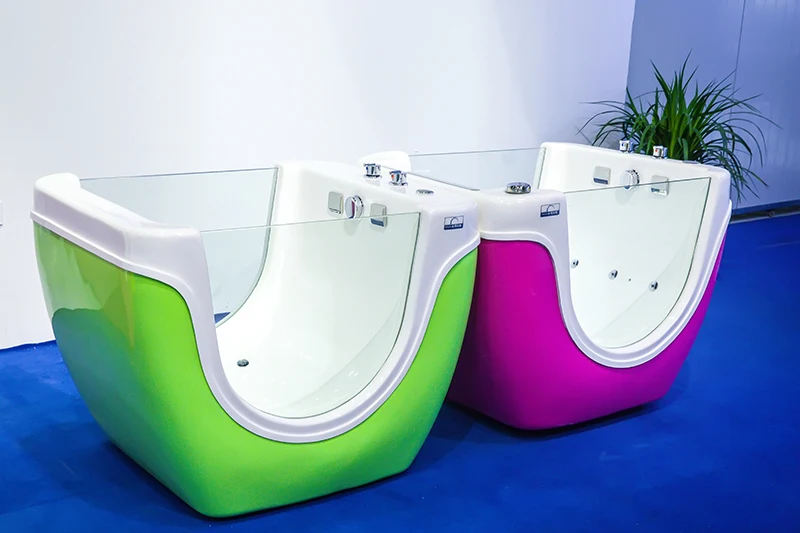Manufacturing baby hidro bahting/spa ozone bath for spa/foldable baby bath tub set
