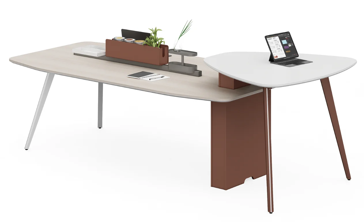 2024 Конференц-зал Овальный Регулируемый коммерческий треугольник роскошный Модульный Набор столов и стульев для дома офисная мебель