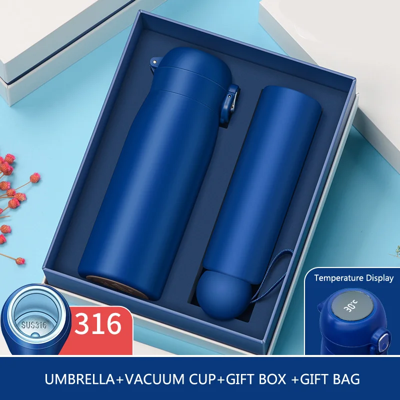 Foldable Umbrella Promotional umbrella thermos mothers day gifts, business ideas corporate gift sets for women