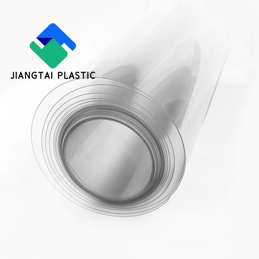 Jiangtai 1mm Thickness Transparent PET Film PET Sheet roll for Thermoforming