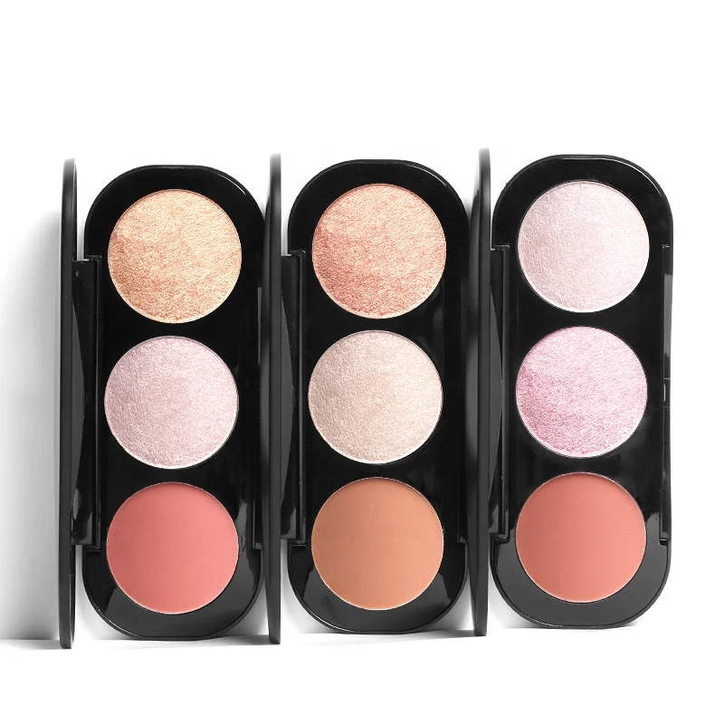 FOCALLURE New Products 2018 Dark And Lovely Blusher Highlighter Makeup For Life Cosmetics