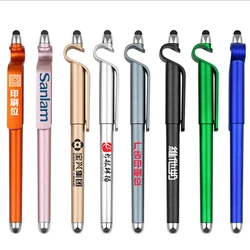 Custom Design Smooth Ballpoint Needle Tip Pens Retractable Mini Slim Ballpoint Pen