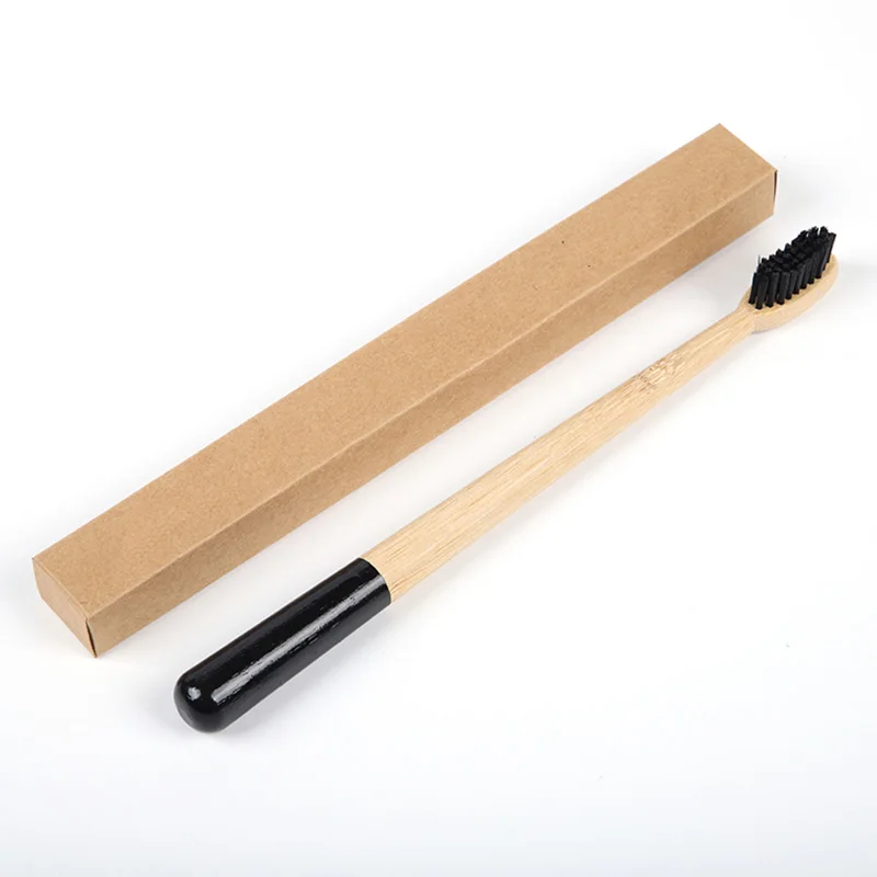 Plastic-free Products Eco-friendly Wholesale Popular Bamboo Toothbrush Bamboo Case Toothbrush With Customized Logo