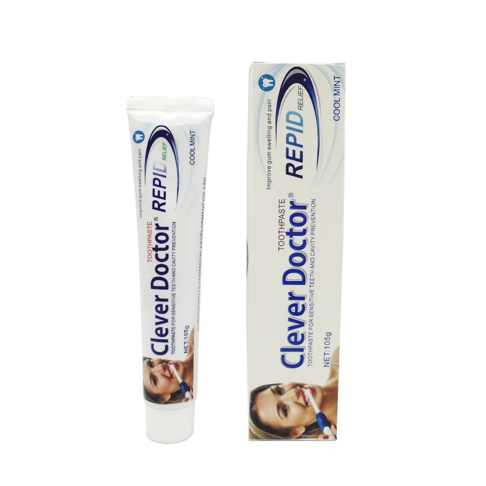 Clever Doctor 105g Adult Household travel toothpaste teeth whitening,toothpaste wholesale OEM/ODM Toothpaste of Chinese Herbal
