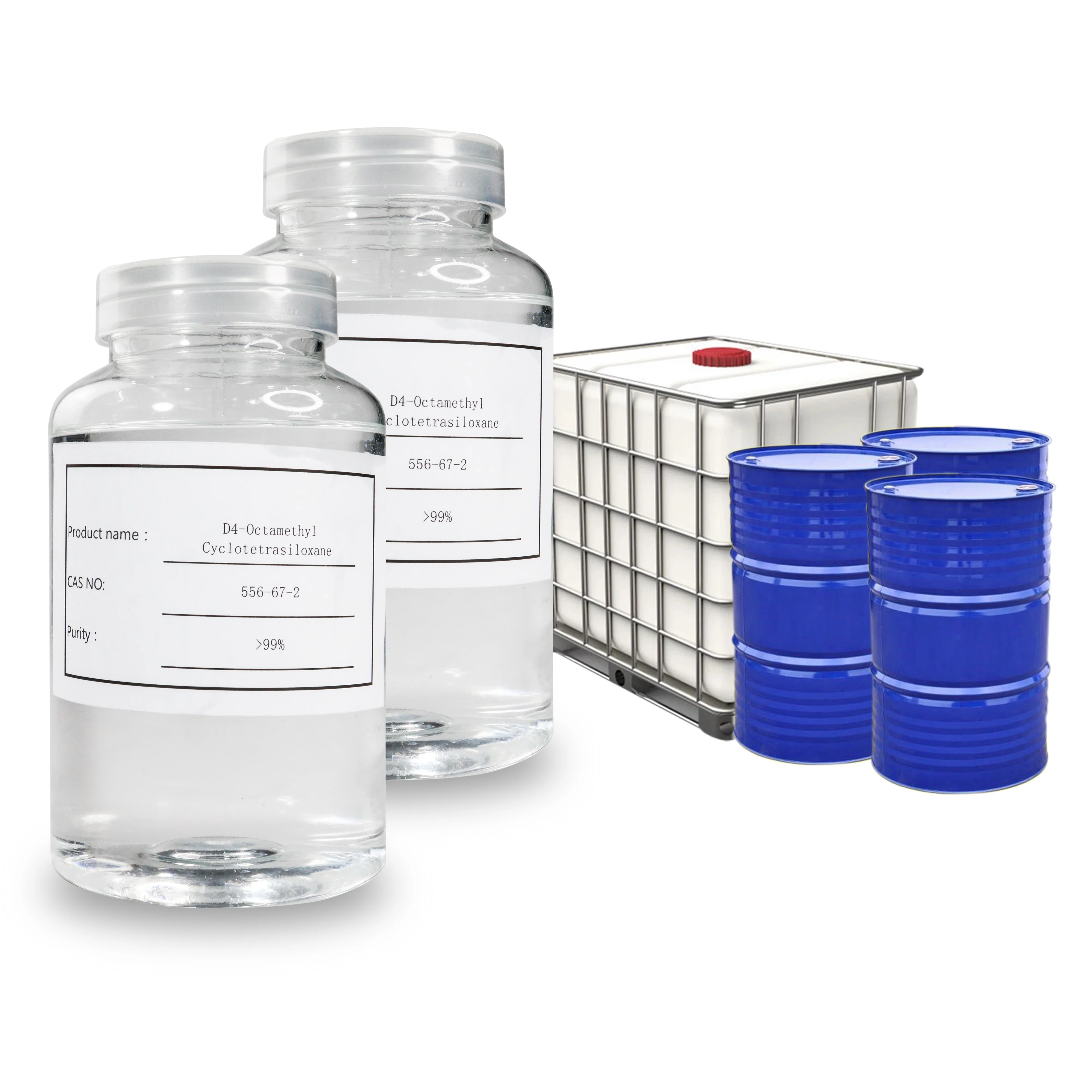 SGS manufacturer Liquid RTV methyl silicone rubber chemical raw material 100% pure oh polymer silicone oil for sale