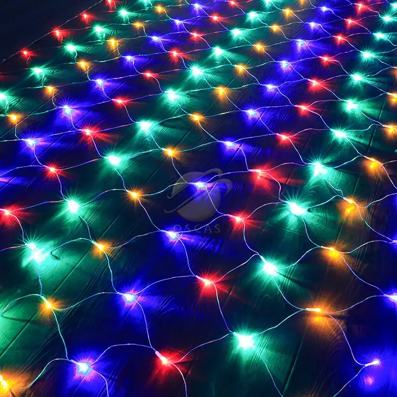 6M X 4M 672 LEDs Warm White LED Tree Lights Fairy Net of Light for Party Decoration