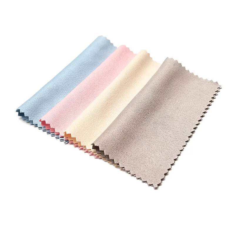 Изготовленная на заказ Экологически чистая серебряная ткань из микрофибры для полировки ювелирных изделий