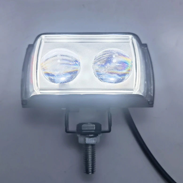 Owl lens yellow white bi-colors red blue flashing motorcycle lights Electric car LED spotlights Car off-road vehicle lighting