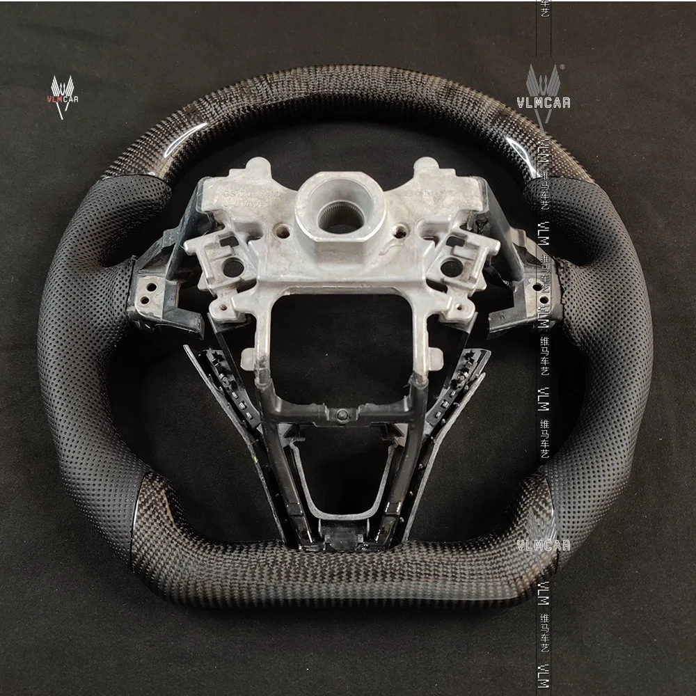 Private custom gloss carbon fiber car steering wheel for Honda Accord /Available for all car models