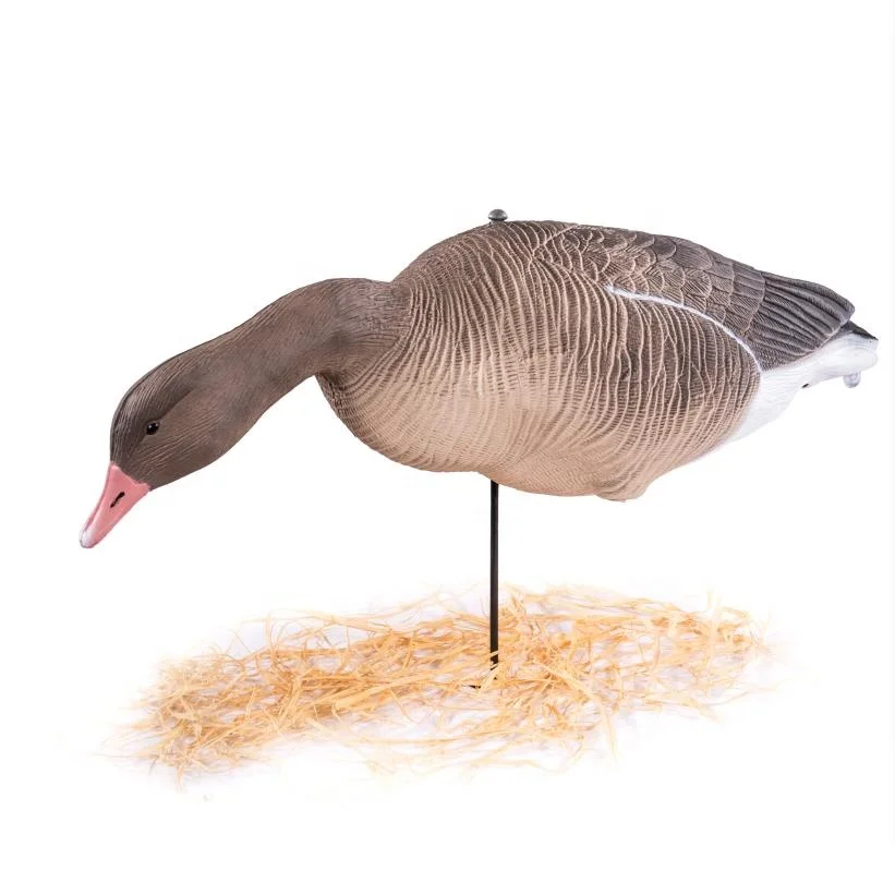 Hunting Goose Decoy Customizable Logo Simulation PP Flocked Goose Silhouette Decoys