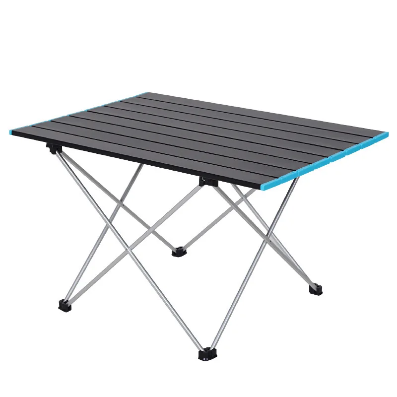New Outdoor picnic folding table super light aluminum alloy fishing table camping chair self driving picnic portable mini table