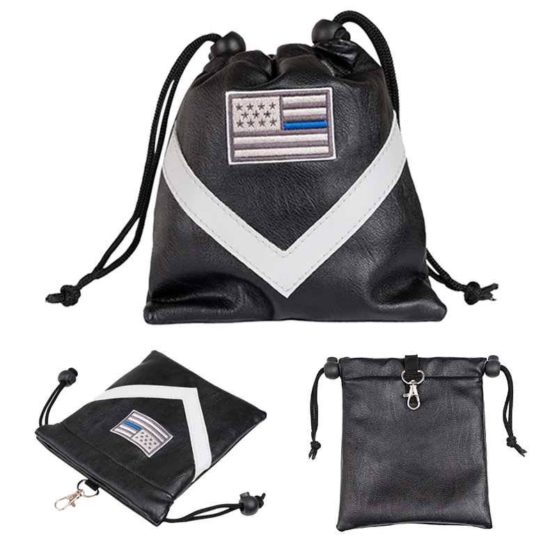 Factory Price Golf Accessories Custom Logo Golf Ball Bag Golf Pouch Storage Case  Pouch Bags