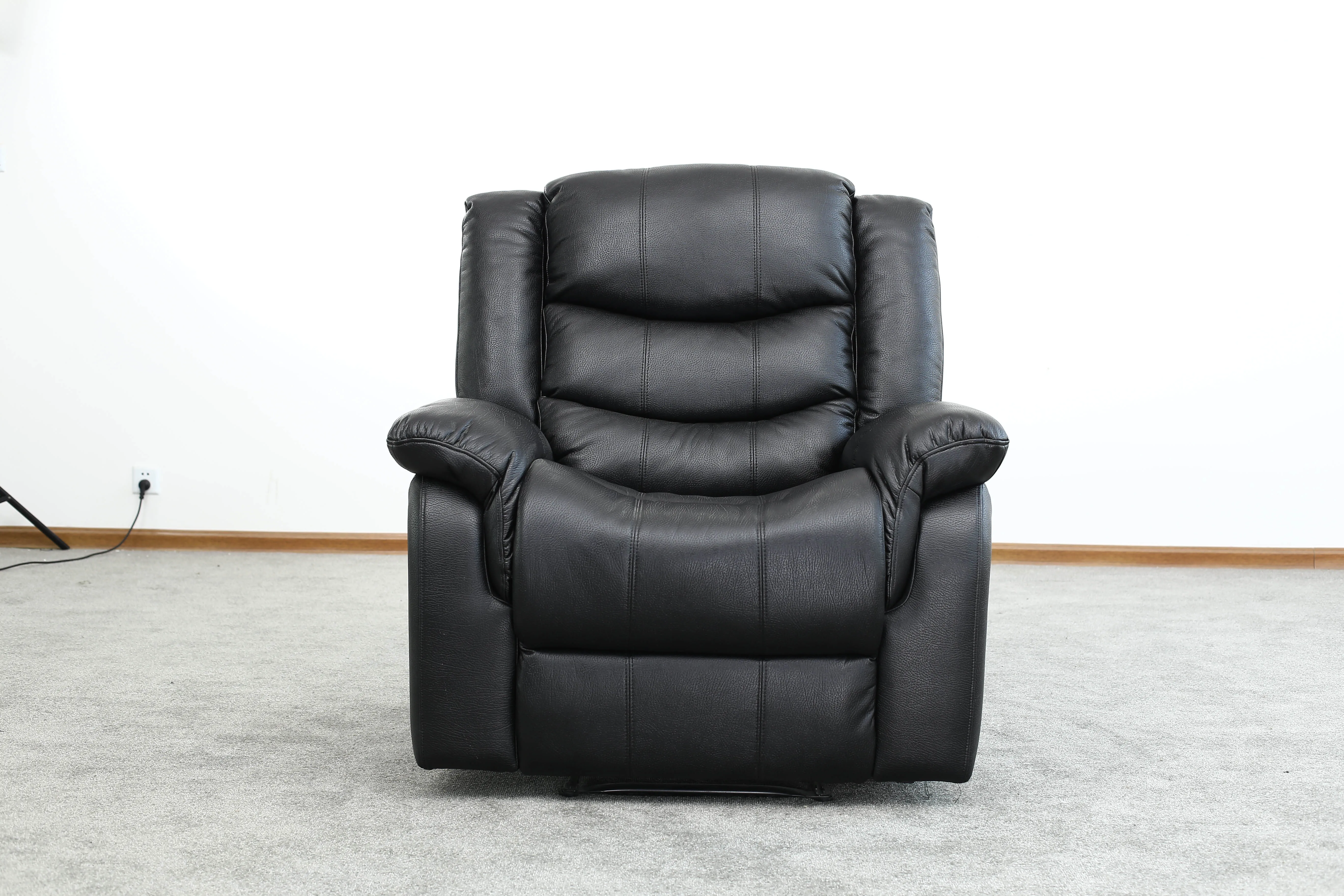 MEIMIN Manual Recliner Chair Leather Sofa Massage Chair For Home