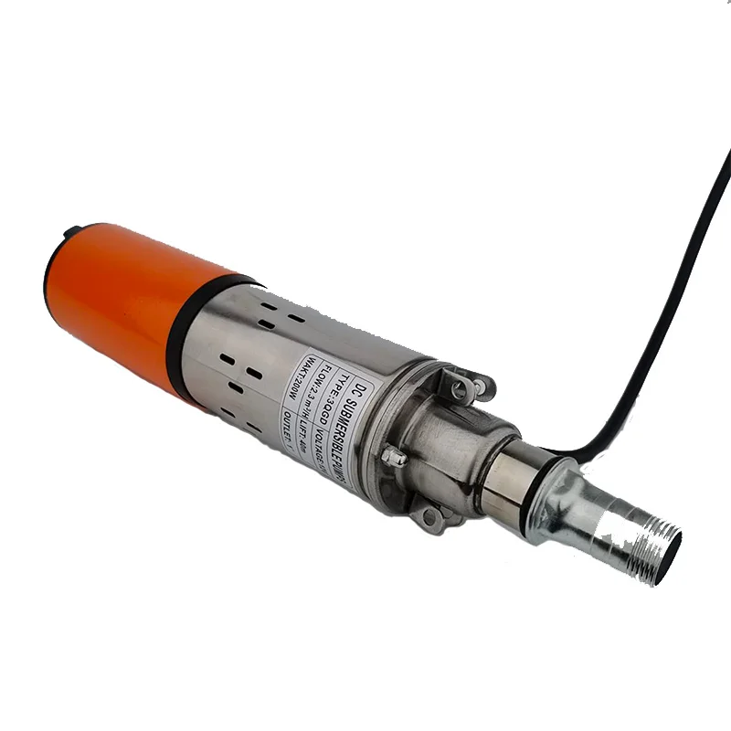 Zohag Hot Sale DC AC 12v 24V Mini Solar Submersible Electric Water Air Pump for Agriculture