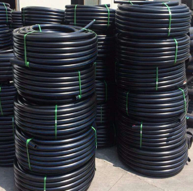 hdpe pipe 60mm 16mm 19 mm low density poly pipe 8mm Polyethylene drip  agricultural irrigation HDPE pipe