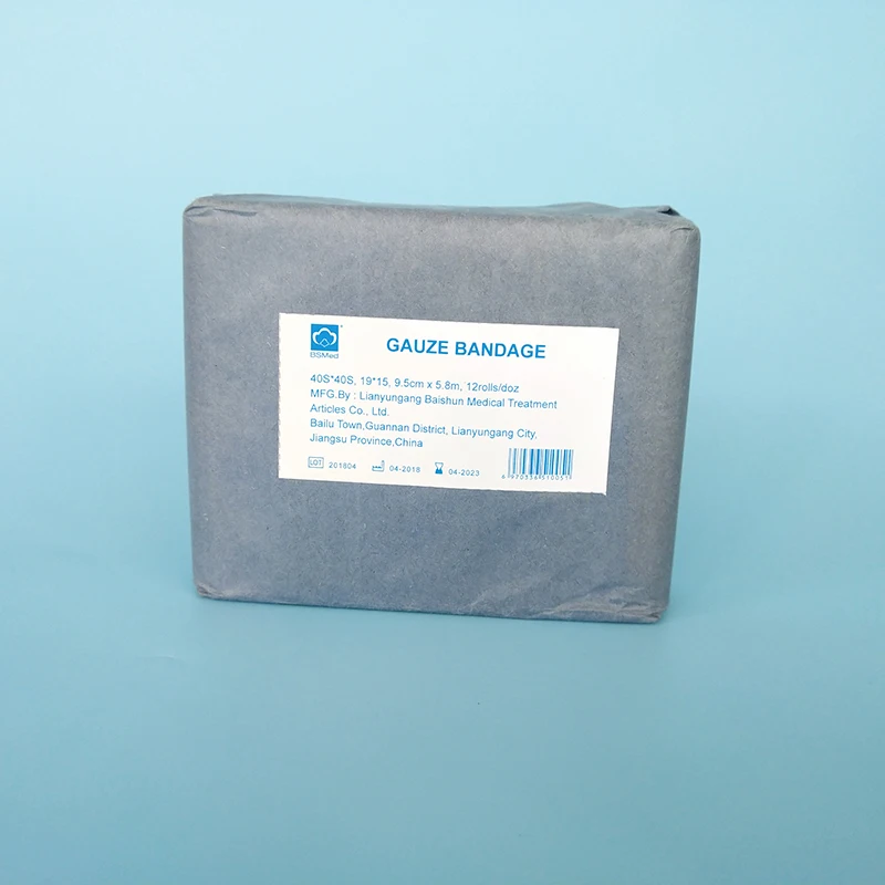 Medical Grade Breathable Sterelized Gauze Sterile Gauze Bandage