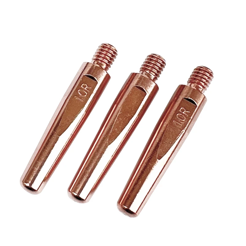Supply High Quality Welding Contact Tip 45mm 350a Welding Gun Welding Torch Copper Contact Tip