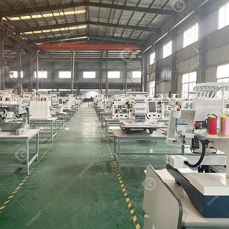 Computerized 8 9 Color Head Cabezales 15 Agujas Dtextil Mu Quina Maquina Bordadora Segunda Mano Embroidery Machine Price