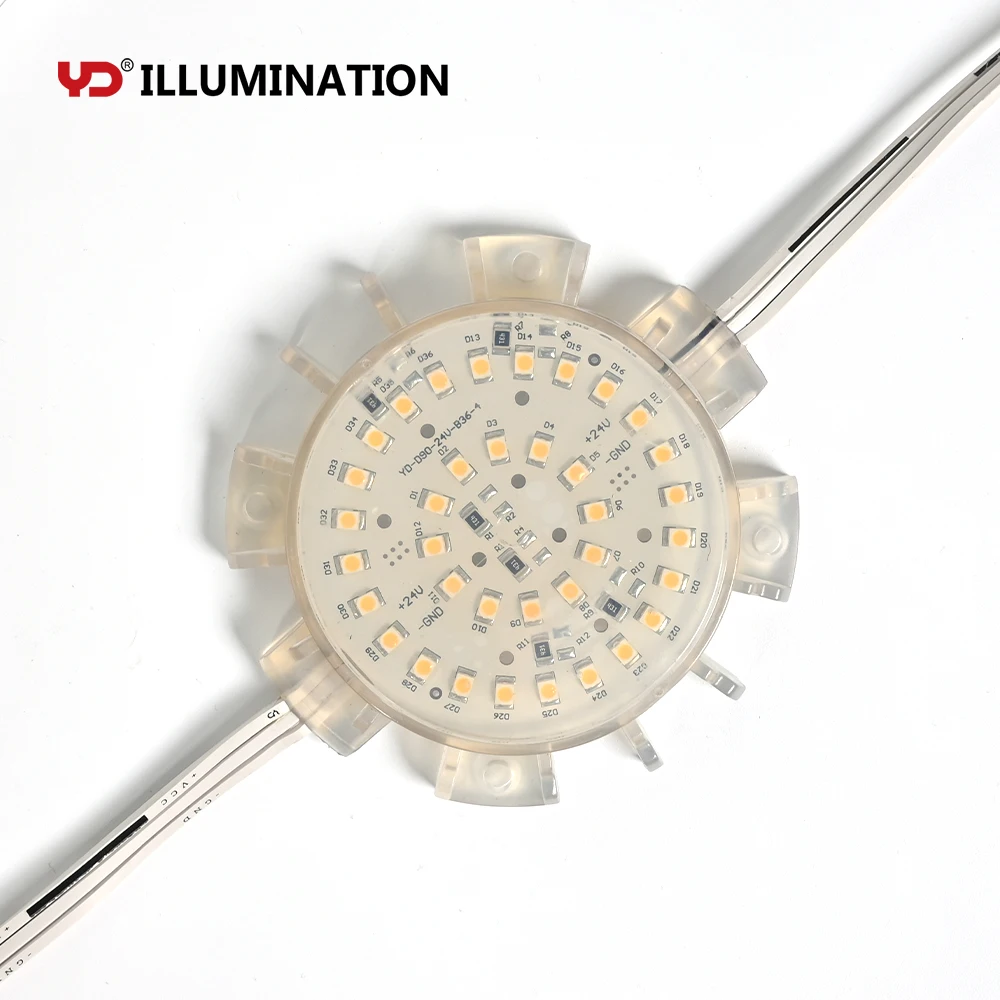 120mm Module Light Led Facade Light Pixel Point Outdoor Architectural Lighting