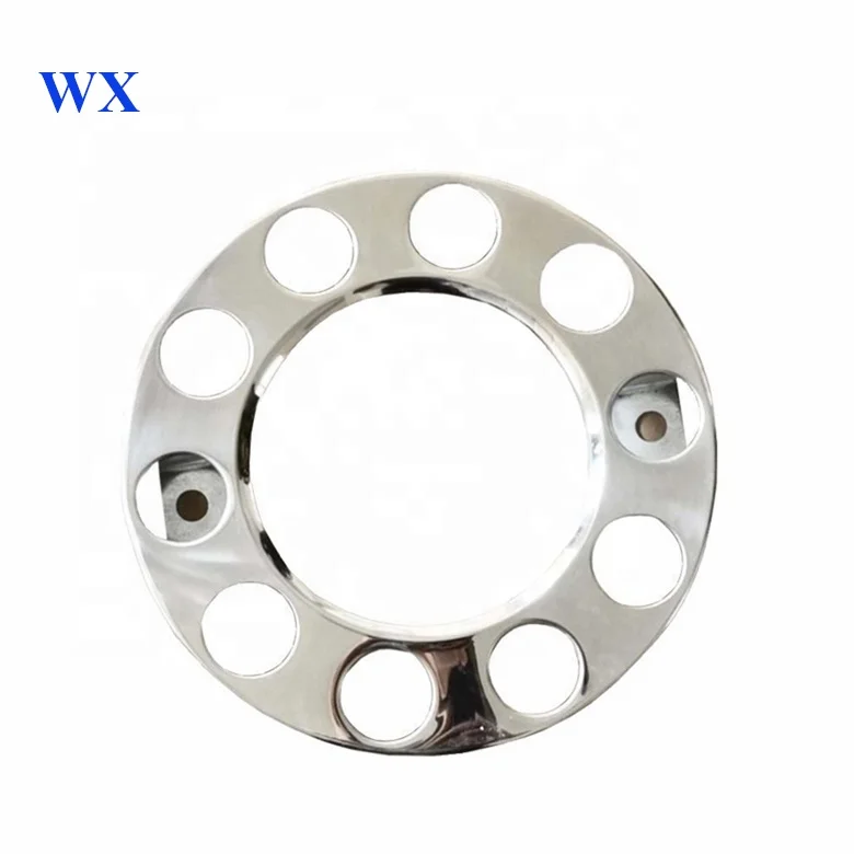 22.5' SUS 10 HandHoles Bus Half-width Wheel Cover Suitable For Scania/Benz/DAF