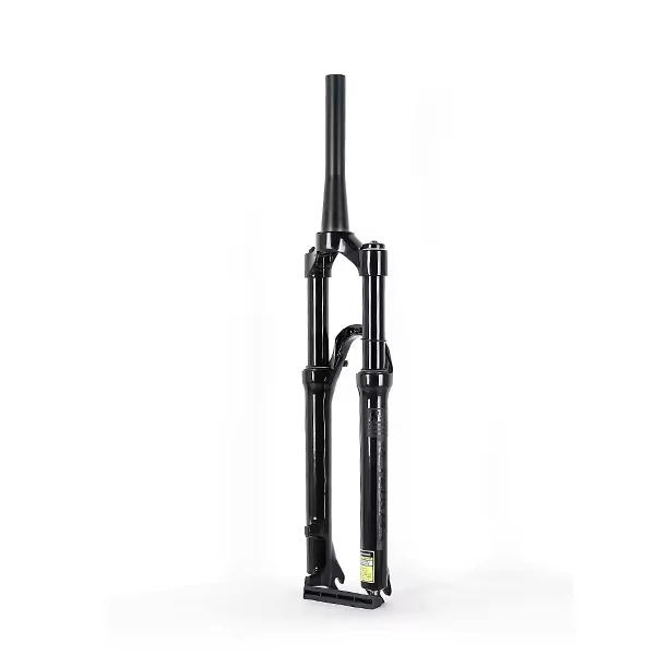 Bicycle aluminum alloy suspension fork 20 24 26 inches and silver pillar 28.6mm shaped spring MTB fork