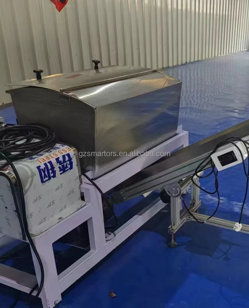 Fully automatic soap production line, from raw materials to final packaging, can make soap of various shapes, lengths and sizes