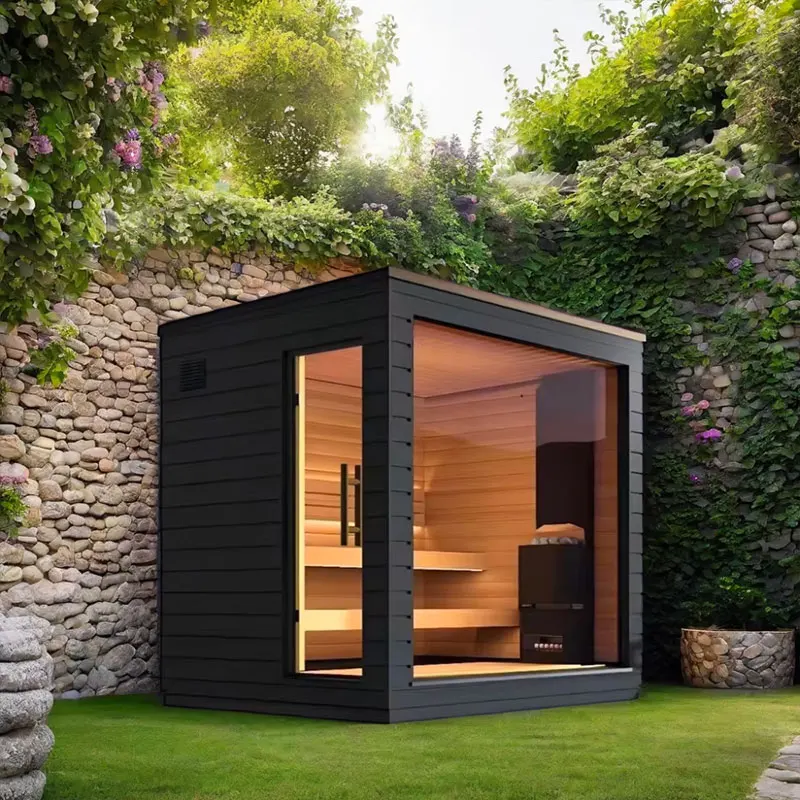 The Most Popular Large Traditional Outdoor Steam Sauna  Room Full Body  Steam Sauna Rooms For Garden