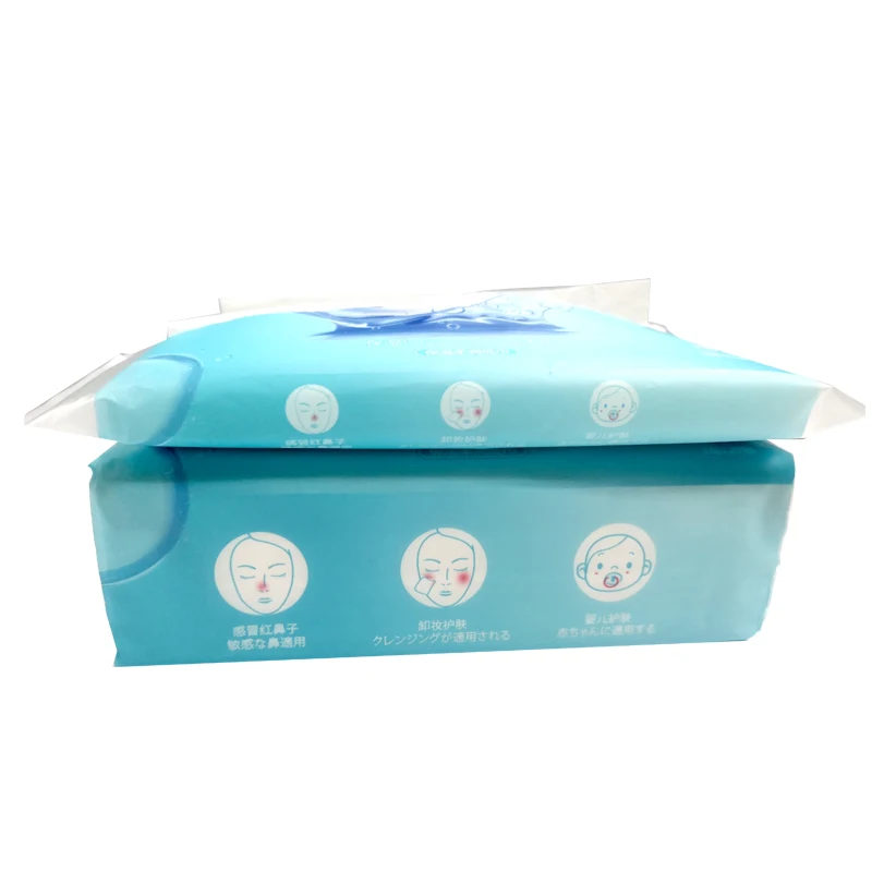 China Natural bamboo facial soft tissue baby gentle tissue lady lotion tissue