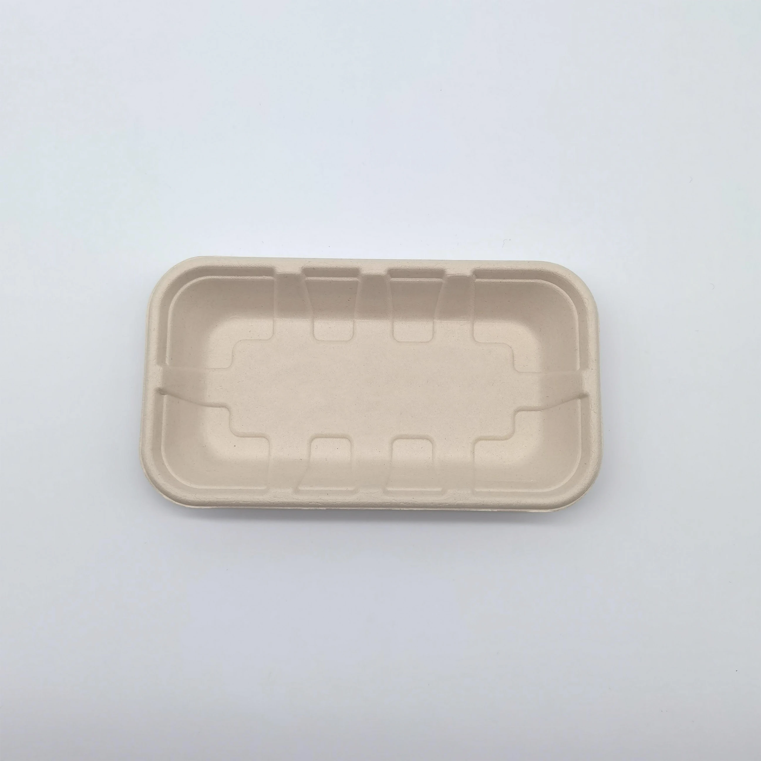 Customizable Waterproof Compostable Biodegradable Paper Fruit Trays Plate