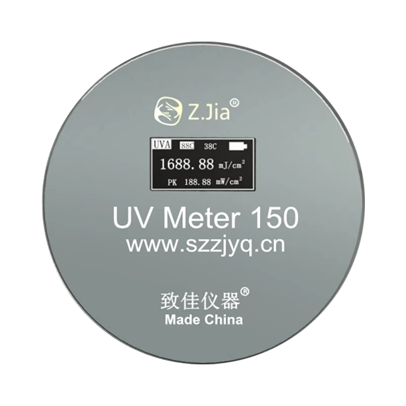 ZJIA UV  Meter 150   320-400NM mercury lamp exposure machine curing special, energy/intensity/temperature uv energy meter