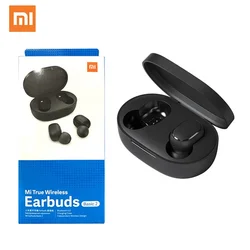Global Version Xiaomi Mi True Wireless Earbuds Basic 2 Wireless Charging TWS Redmi Airdots 2 In-Ear Stereo Bass Xiaomi Earbuds