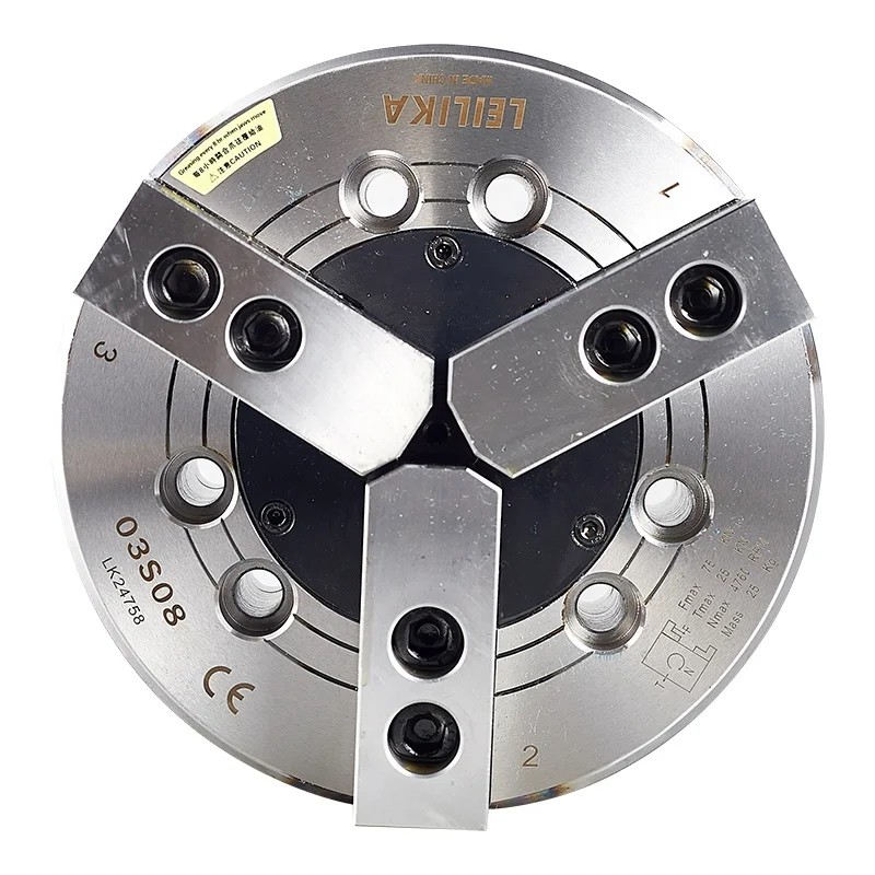 
3 jaws high speed Closed-Center Hydraulic Power Chuck 