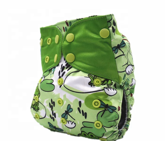 Удобные и отсутствие вредных с рисунком лягушки для переработки ткань пеленки для малышей