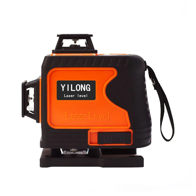 4D Beam Rotary Self-Leveling 360 Degree Horizontal&Vertical 16 Lines Laser Level  4D Green Laser Level