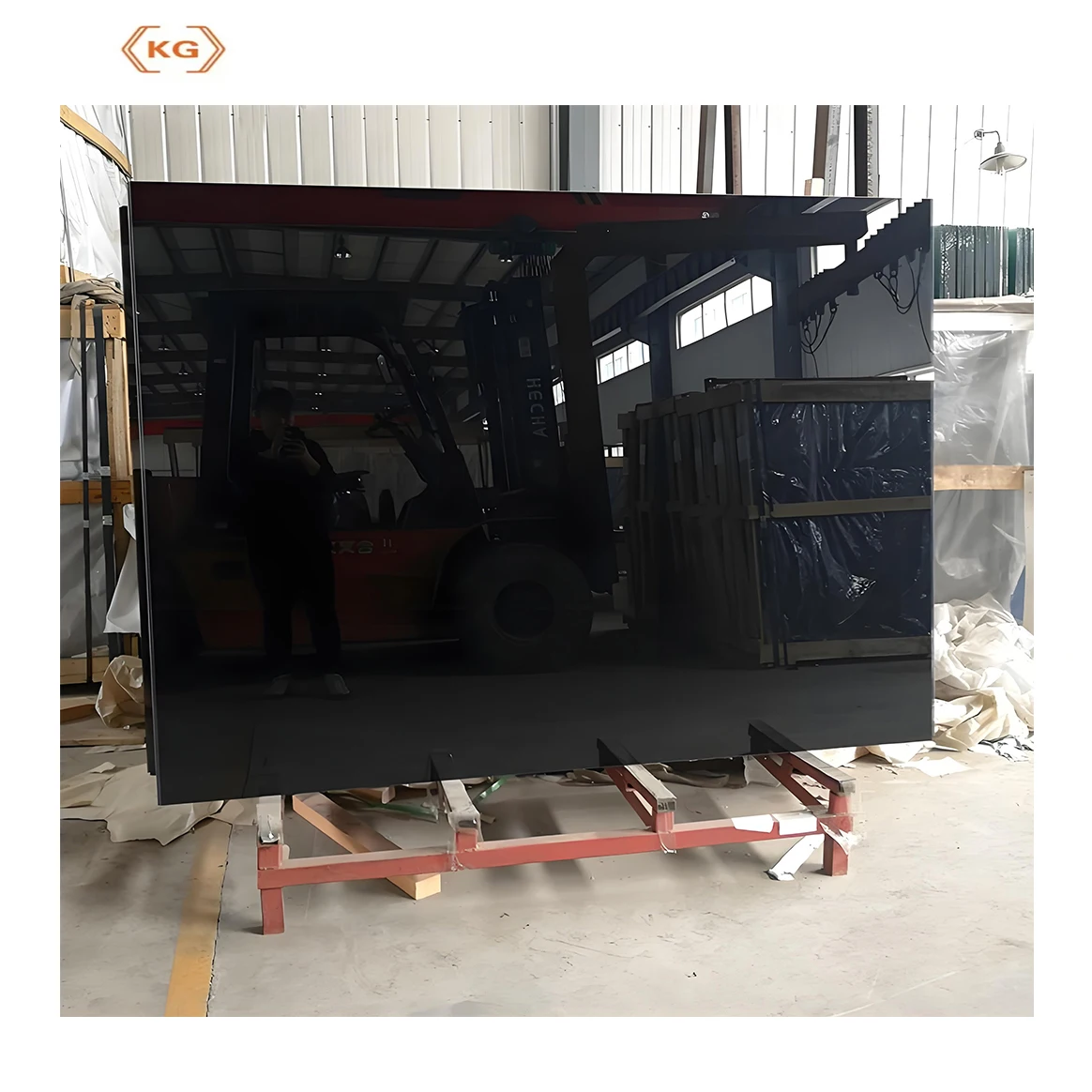 Factory Direct Sale 4mm 5mm 6mm 8mm Black Reflective One Way Mirror Glass for Architecture /Curtain Wall