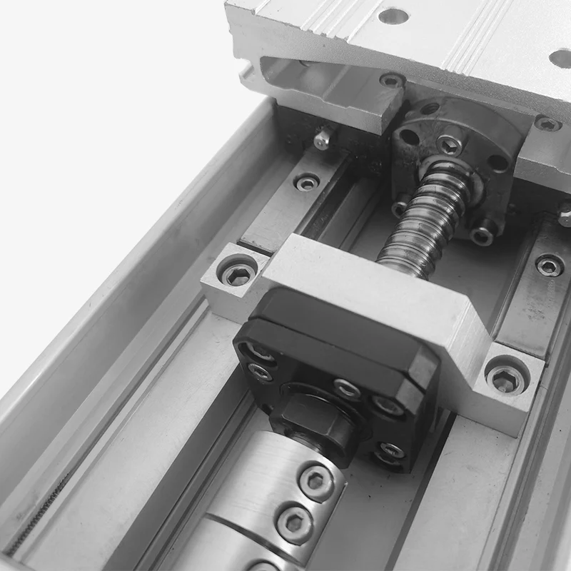 
Semi-closed electric linear guide rail CNC cross precision slide table dovetail groove sliding table module LYKR120S 600mm 