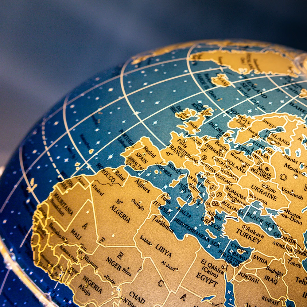 Novelty Gifts Wellfun Decorative Objects World Transparent Novelty Gifts Globe Earth Globe Decor Globe