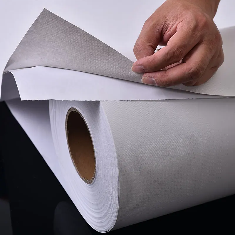 Removable Adhesive Canvas For Decoration Cotton Blank Digital Inkjet Printing Matte Wall Art Canvas Paper Roll