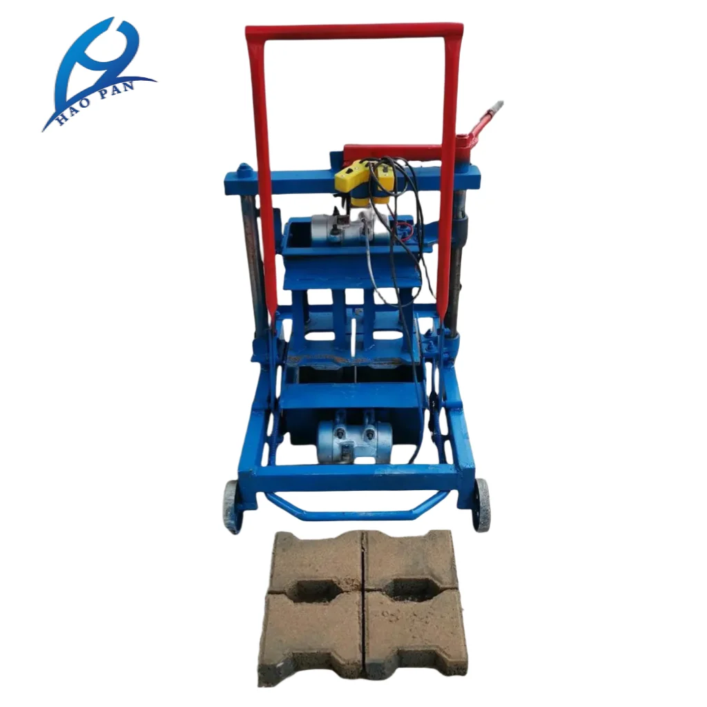 HPMS2-45 interlocking clay brick making machine brick pallet block making machine