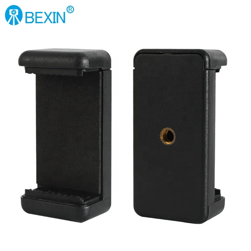 BEXIN tripod mount tablet holder stand mobile smart cell phone clip for smartphone and Xiaomi and Huawei and Samsung and oppo