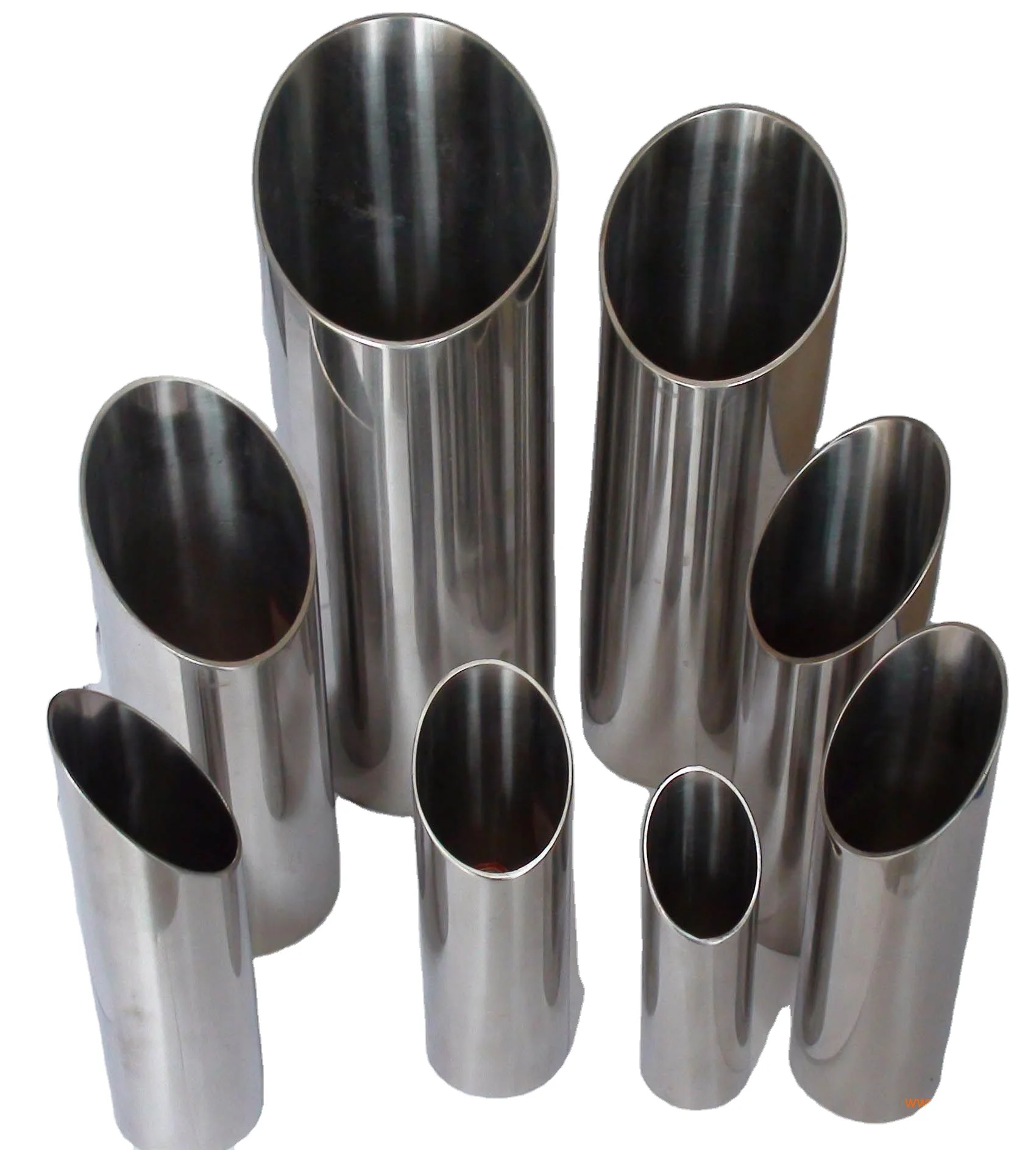 food grade material 304 stainless steel pipe Round Pipe 1mm 2mm wall thickness